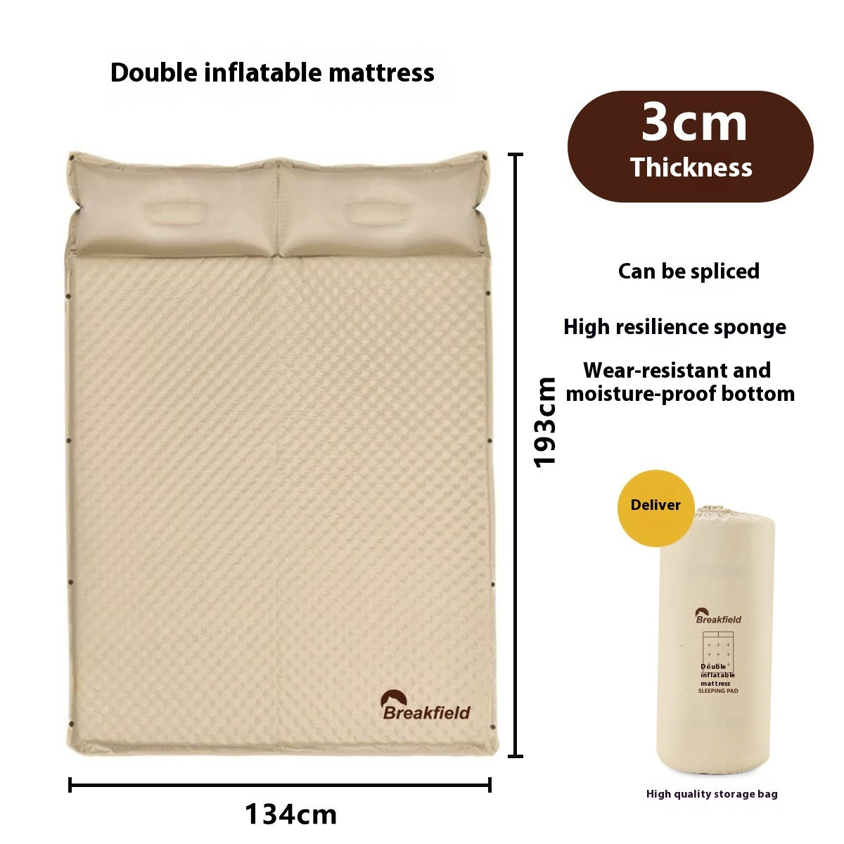 Air Mattress for Outdoor Hiking