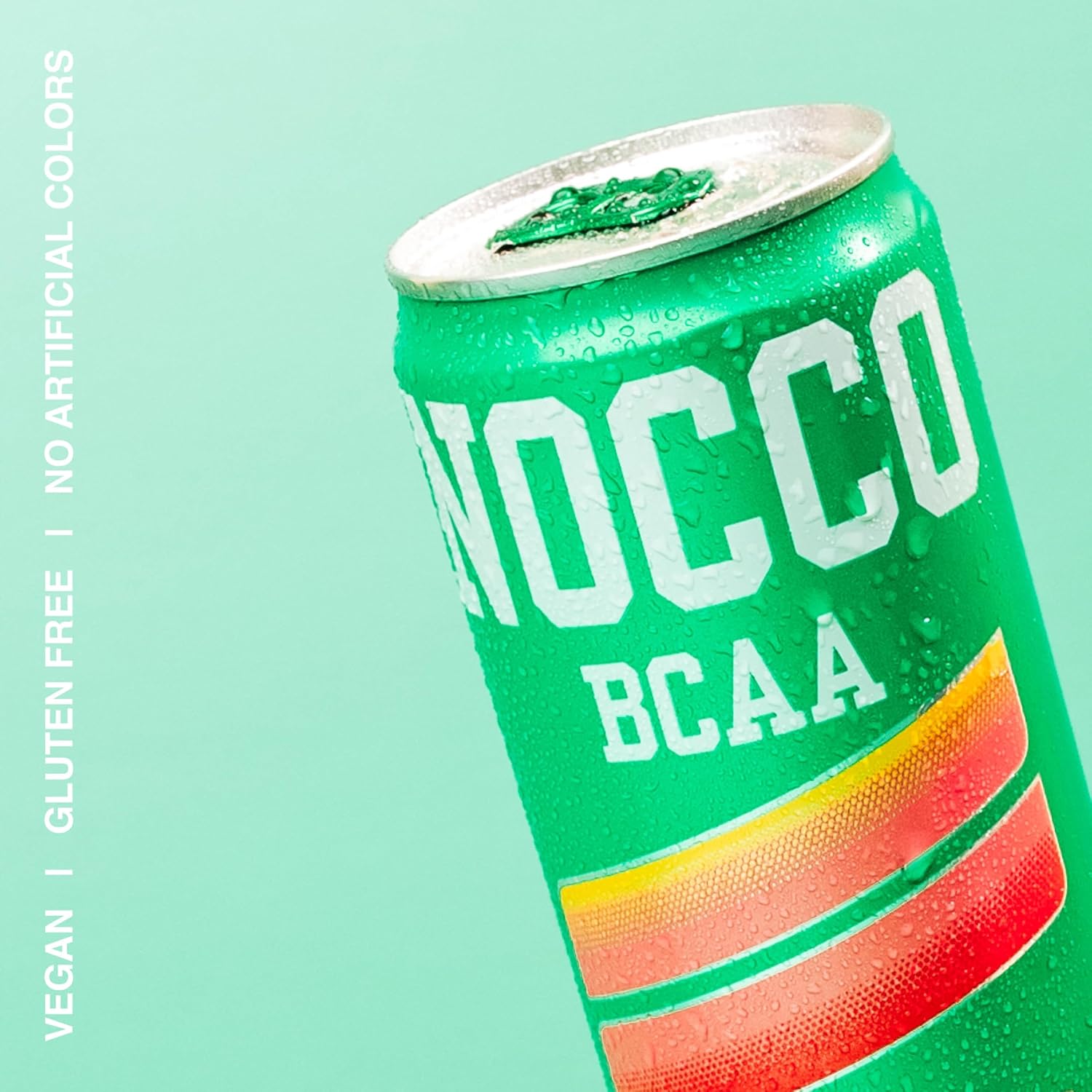 NOCCO BCAA Drink Peachango - 12 Fl Oz (Pack of 12) - BCAA 5000mg Caffeine & Sugar Free