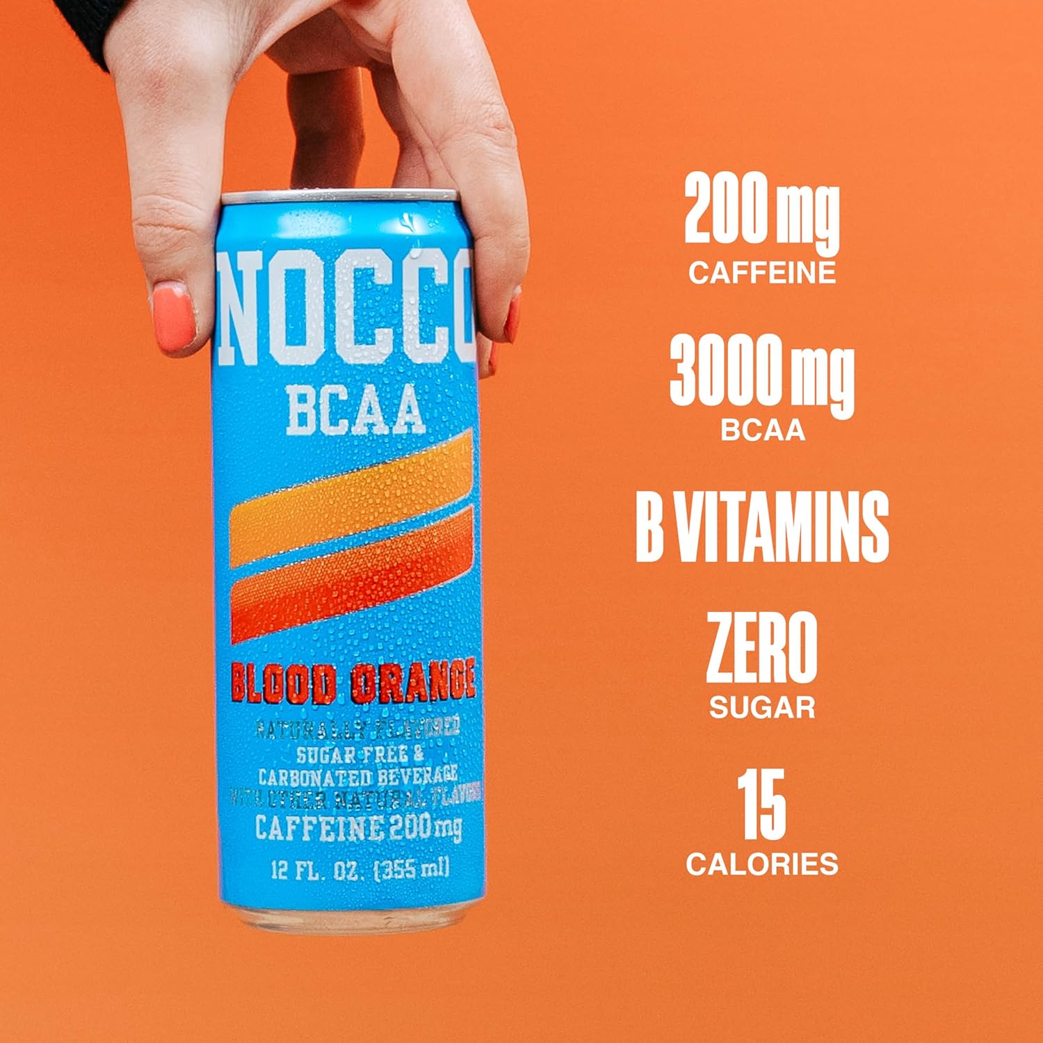 NOCCO BCAA Energy Drink Variety Pack - 12 Fl Oz (Pack of 12)