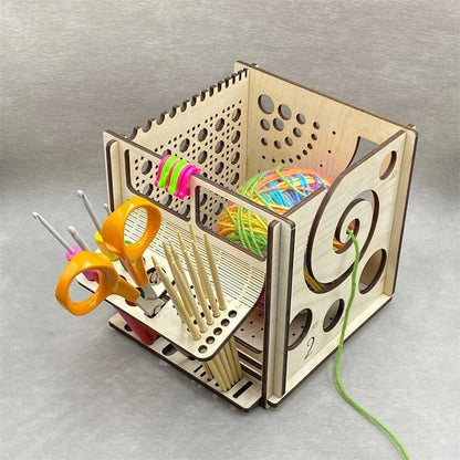 Knitting and Crochet Tool Storage
