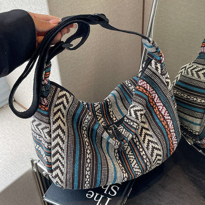 Large Capacity Ethnic Style Bag