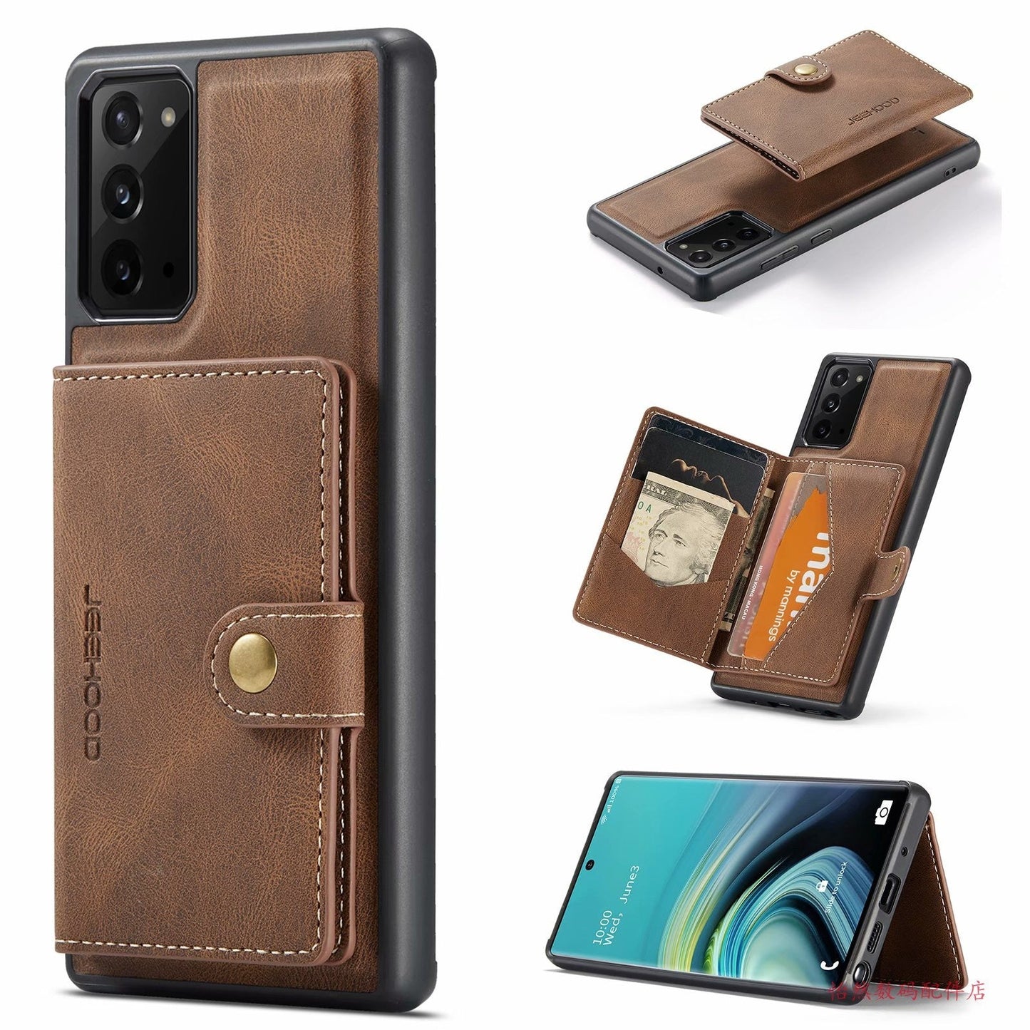 Compatible with Apple, Multifunctional Magnetic Card Holder