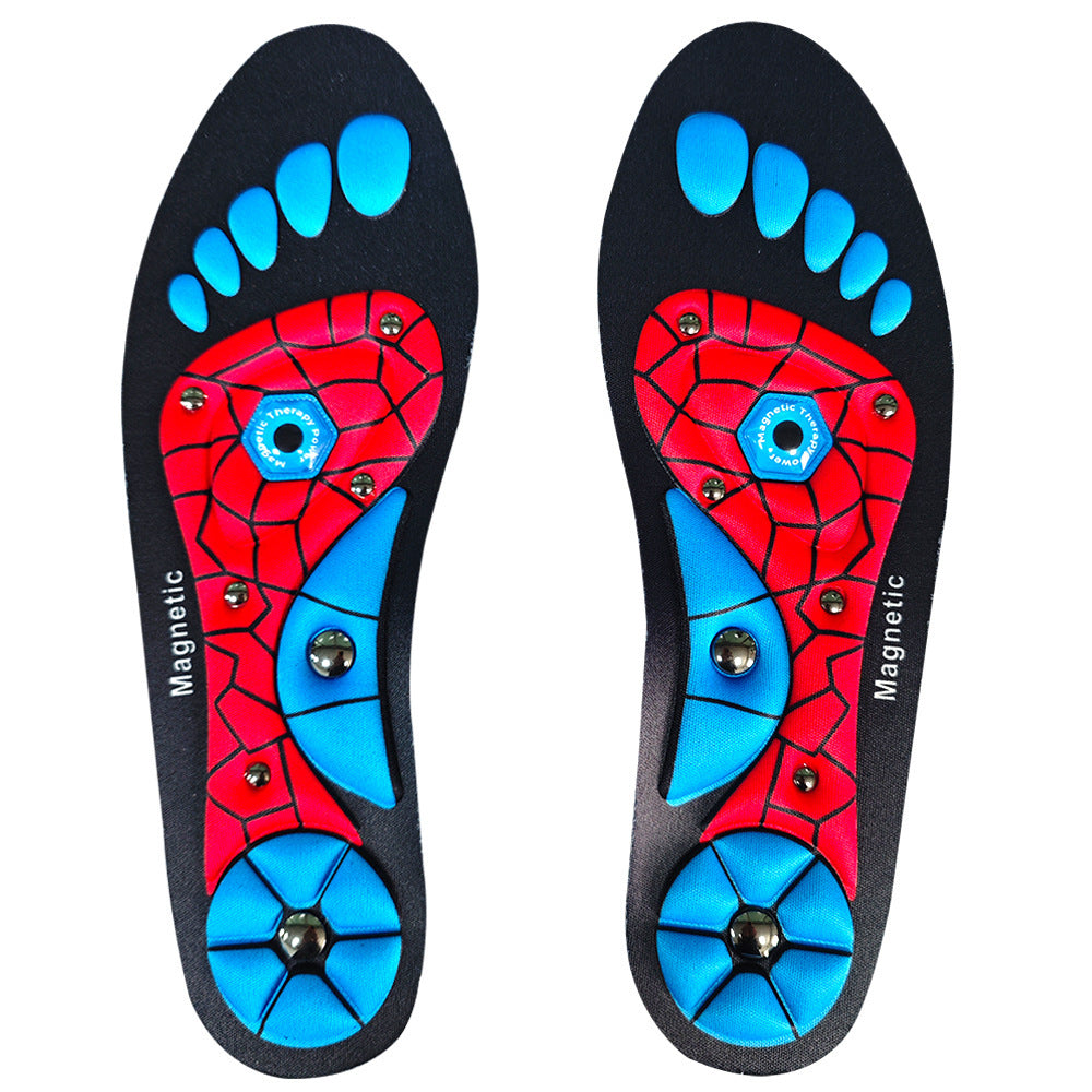 Magnetic Breathable Foot Massage Insoles for Men and Women
