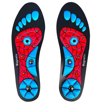 Magnetic Breathable Foot Massage Insoles for Men and Women