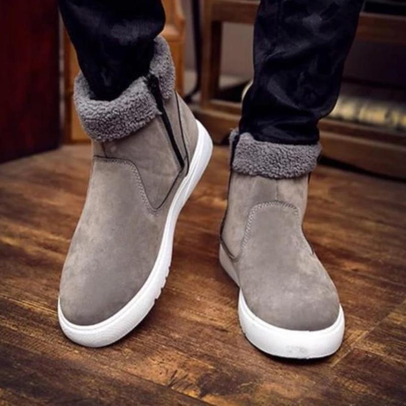 Men's Warm and Suede Leather Boots