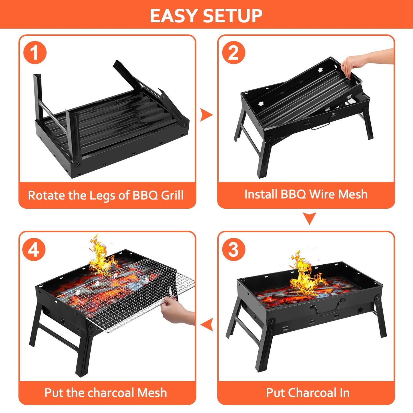 Portable BBQ Grill