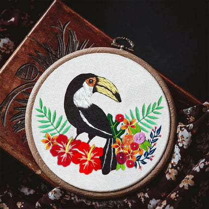 Embroidery Material for Beginners - Bird