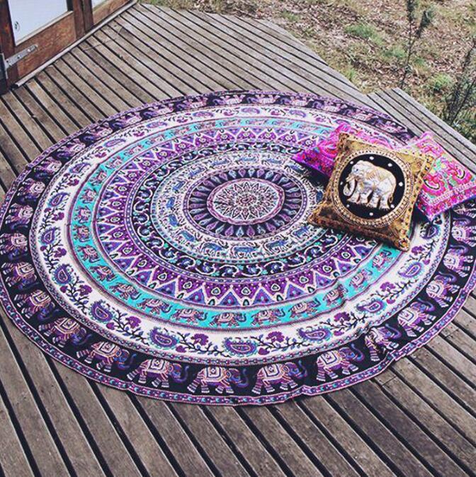 Round Style Towel-Blanket