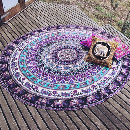 Round Style Towel-Blanket