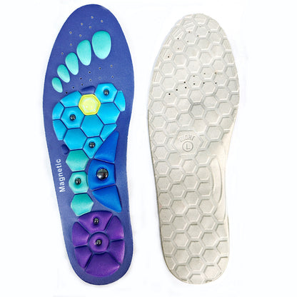 Magnetic Breathable Foot Massage Insoles for Men and Women