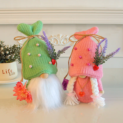 Cute Decorative Knitted Doll