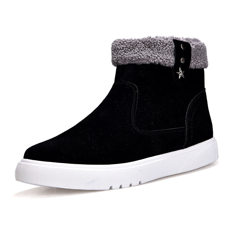 Men's Warm and Suede Leather Boots