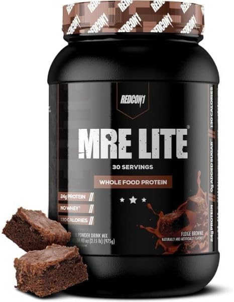 REDCON1  Protein Powder - Fudge Brownie - (30 Servings)
