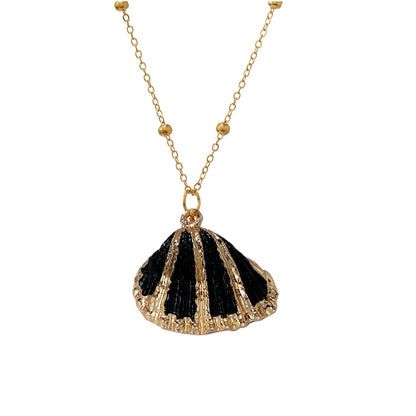 Conch Alloy Pendant Necklace For Women