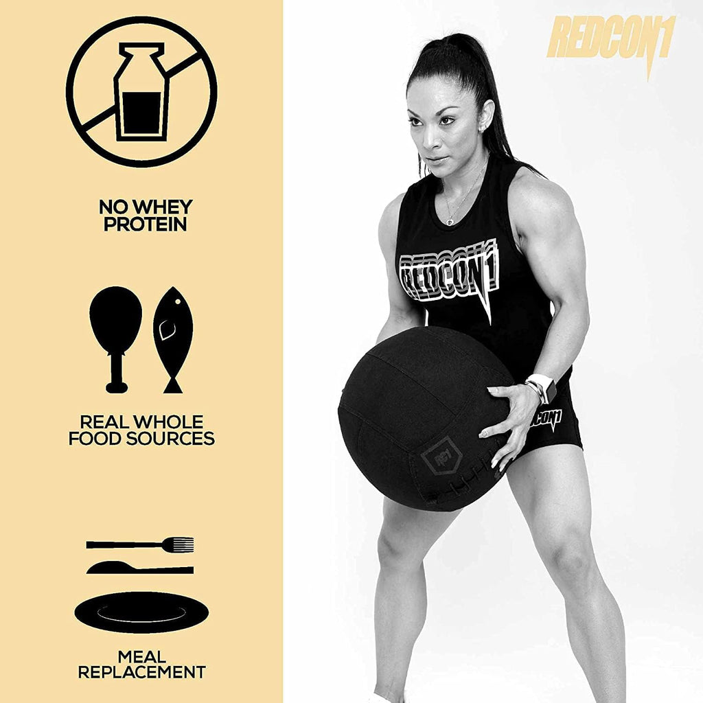 REDCON1 Protein Powder - 47g protein - Strawberry Shortcake  (25 Servings)