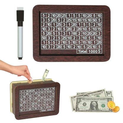 Wooden Money Bank