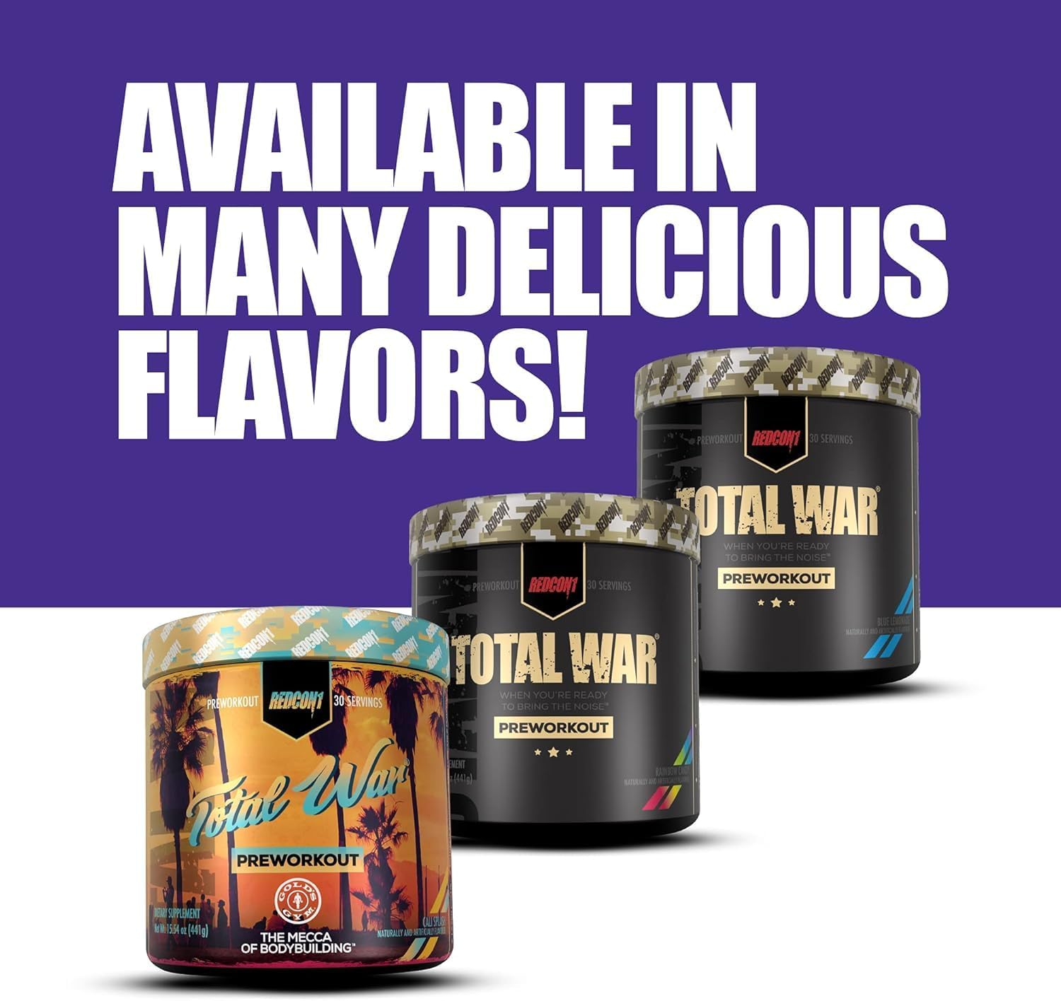 REDCON1 Total War Sour Gummy Bear - 30 Servings