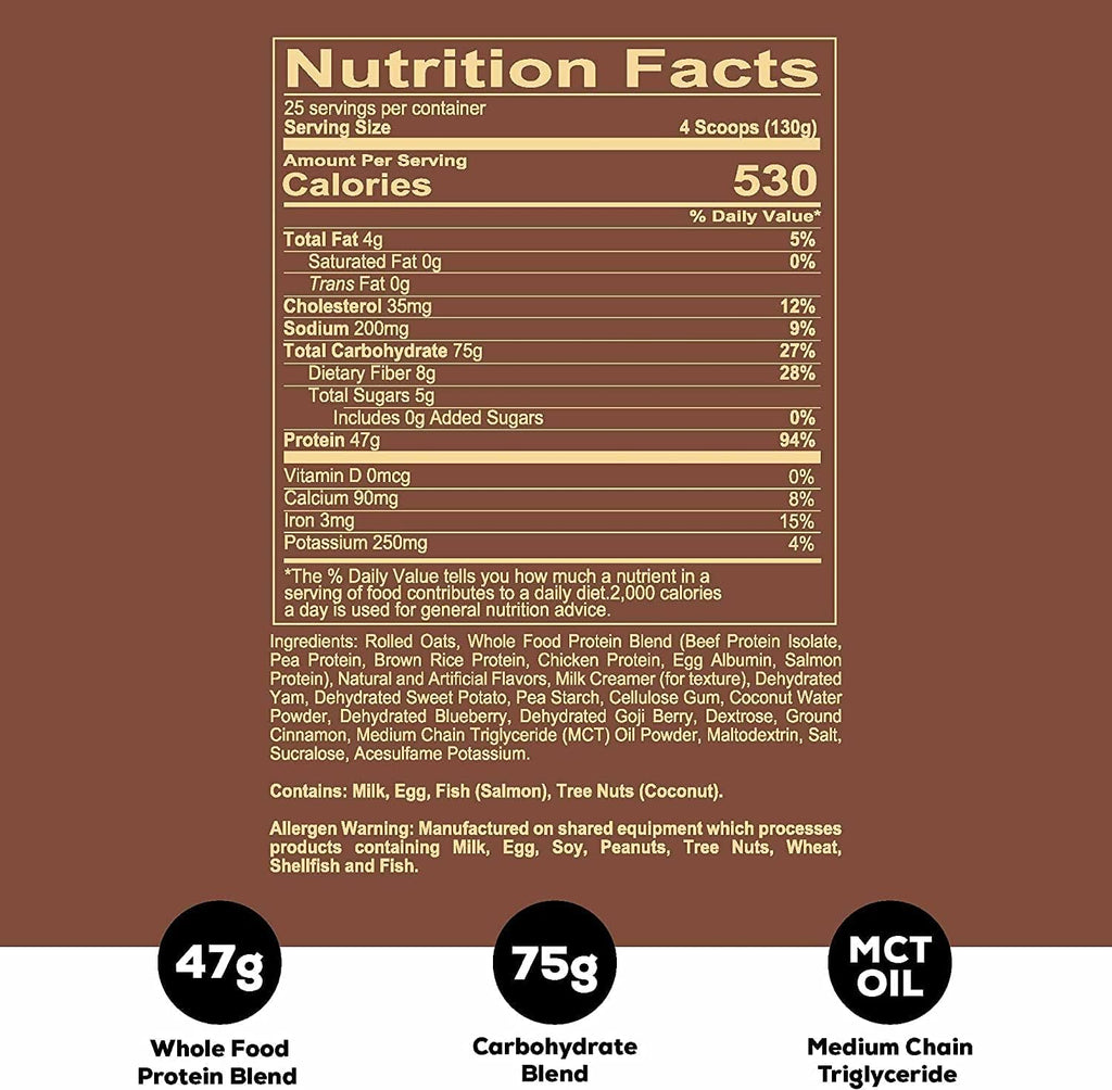 REDCON1 Protein Powder - 47g protein - Fudge Brownie  (25 Servings)