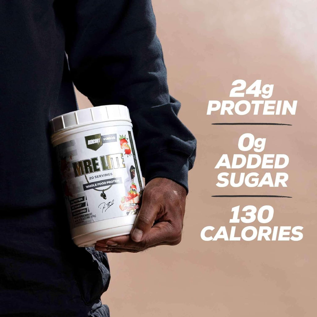 REDCON1 Protein Powder - Prime Time Strawberry Cheesecake (20 Servings)