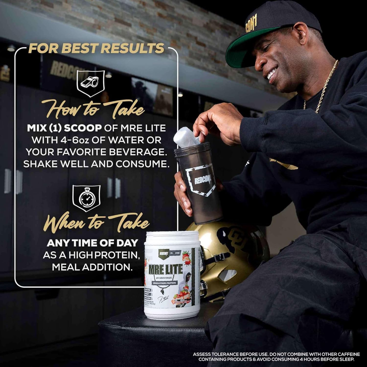 REDCON1 Protein Powder - Prime Time Strawberry Cheesecake (20 Servings)