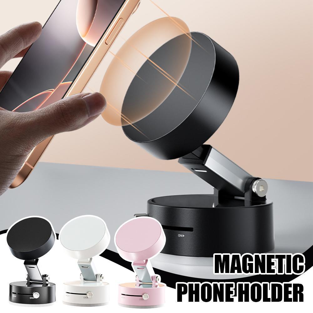 Vacuum Foldable Magnetic Phone Holder