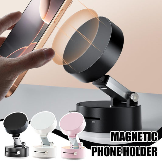 Vacuum Foldable Magnetic Phone Holder