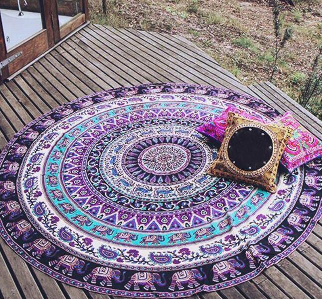 Round Style Towel-Blanket