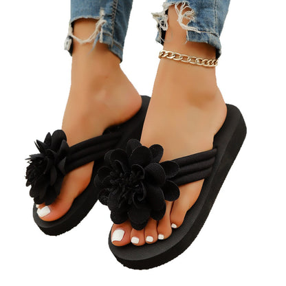 Flower Flip-flops Casual And Lightweight Shoes