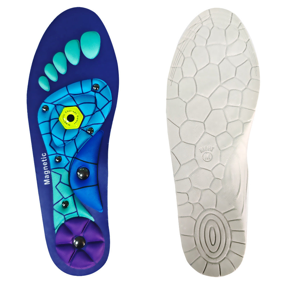 Magnetic Breathable Foot Massage Insoles for Men and Women