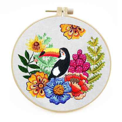 Embroidery Material for Beginners - Bird