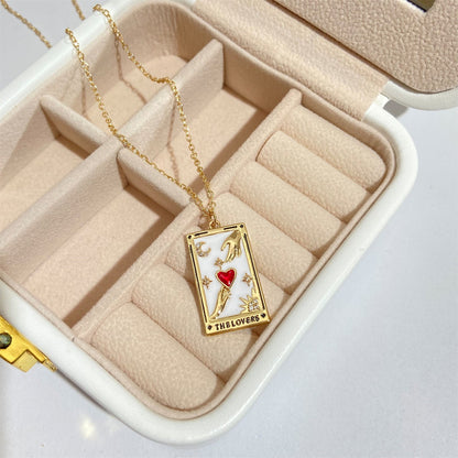 Tarot Red Love Necklace