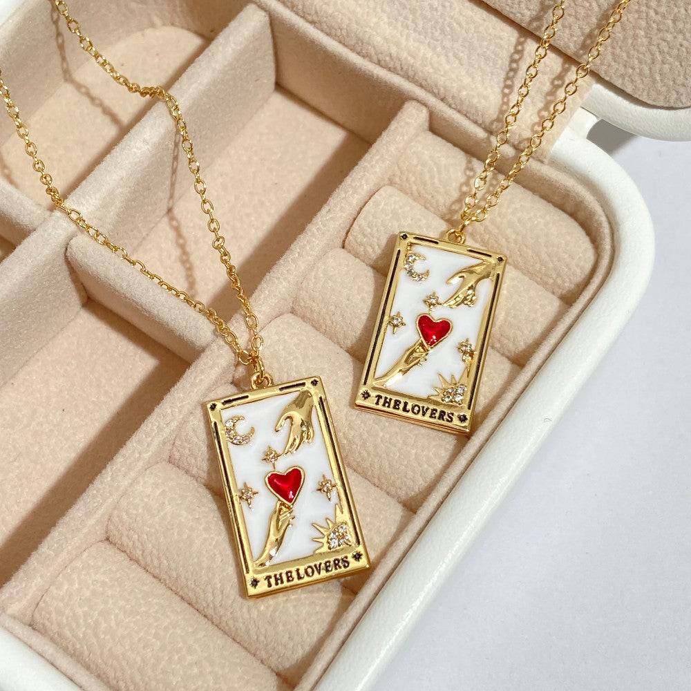 Tarot Red Love Necklace