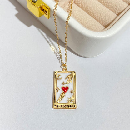 Tarot Red Love Necklace