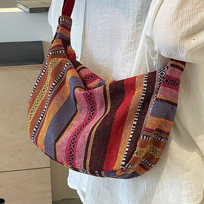 Large Capacity Ethnic Style Bag