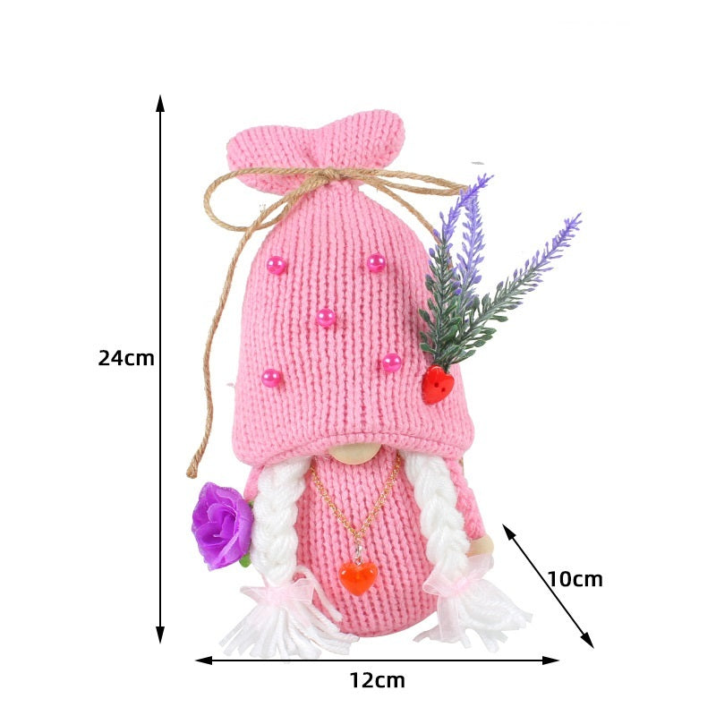 Cute Decorative Knitted Doll