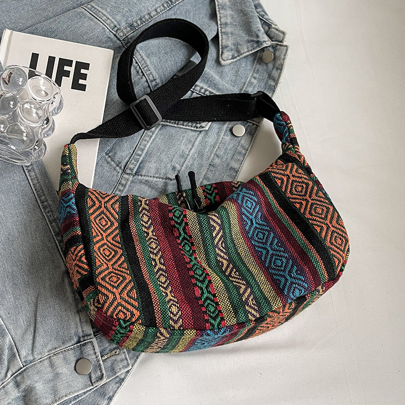 Large Capacity Ethnic Style Bag