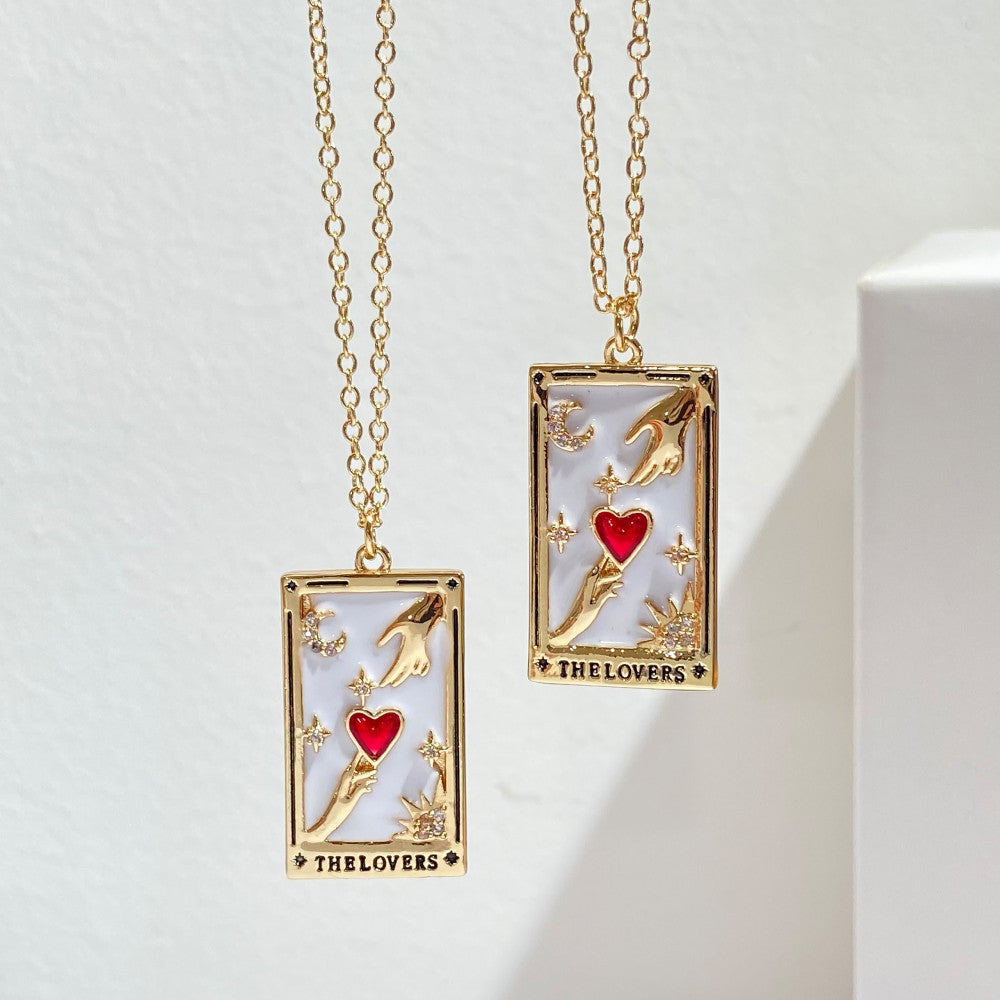 Tarot Red Love Necklace