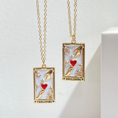 Tarot Red Love Necklace
